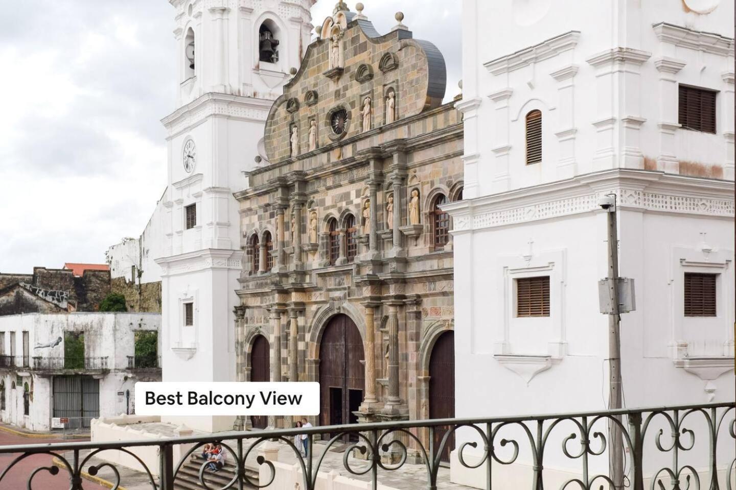 ホテル Amazing Loft With The Best View Of Casco Viejo! パナマ・シティー エクステリア 写真